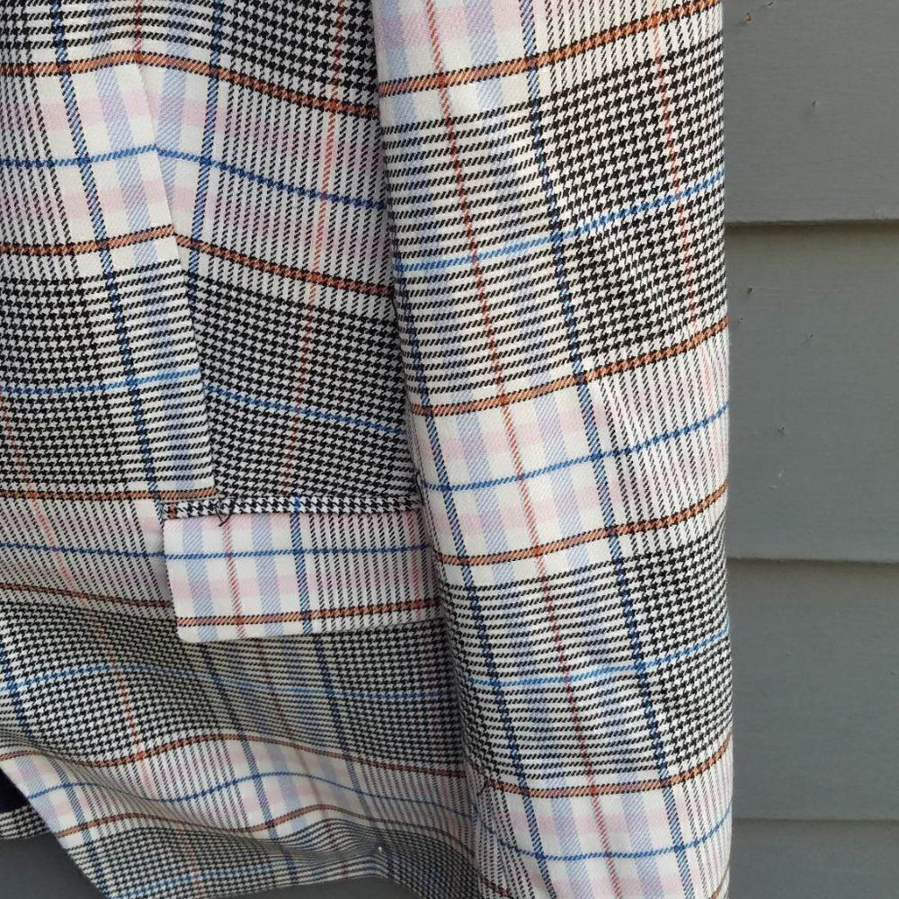 NWT!! Riley & Rae Multi Color Plaid Blazer Size 8 - Picture 3 of 11